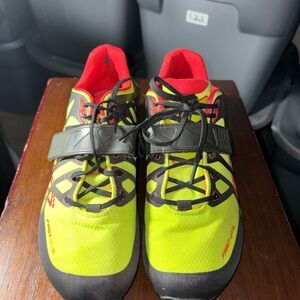 Inov-8 Fastlift 335 Weightlifting Shoes Neon Yellow Red Mens 8.5 Womens 10(125)